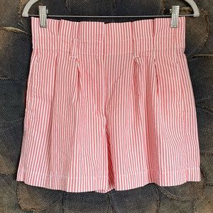 J. Crew Women’s Seersucker Paper Bag Shorts